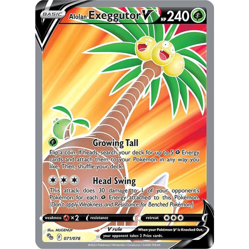 Alolan Exeggutor V (Full Art)