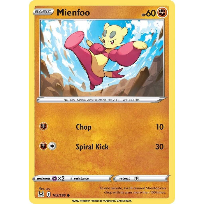 Mienfoo [SWSH11 - 103/196]