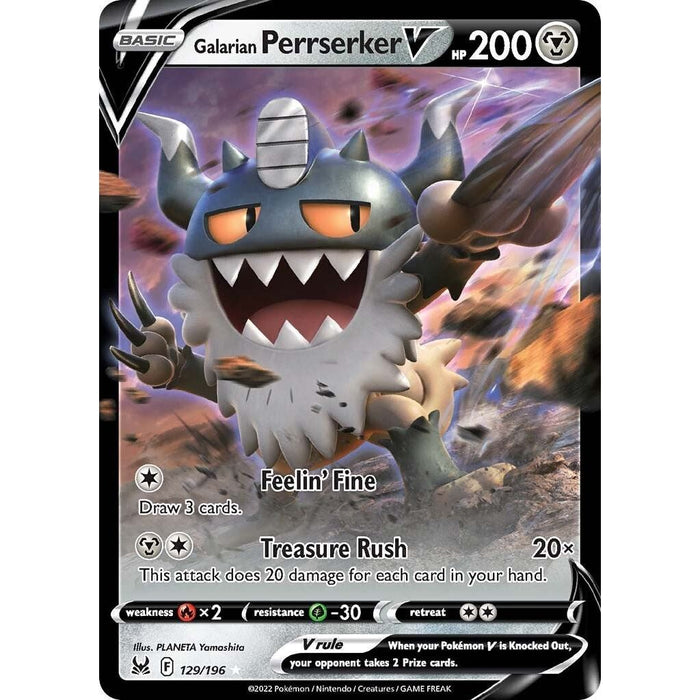 Galarian Perrserker V [SWSH11 - 129/196]