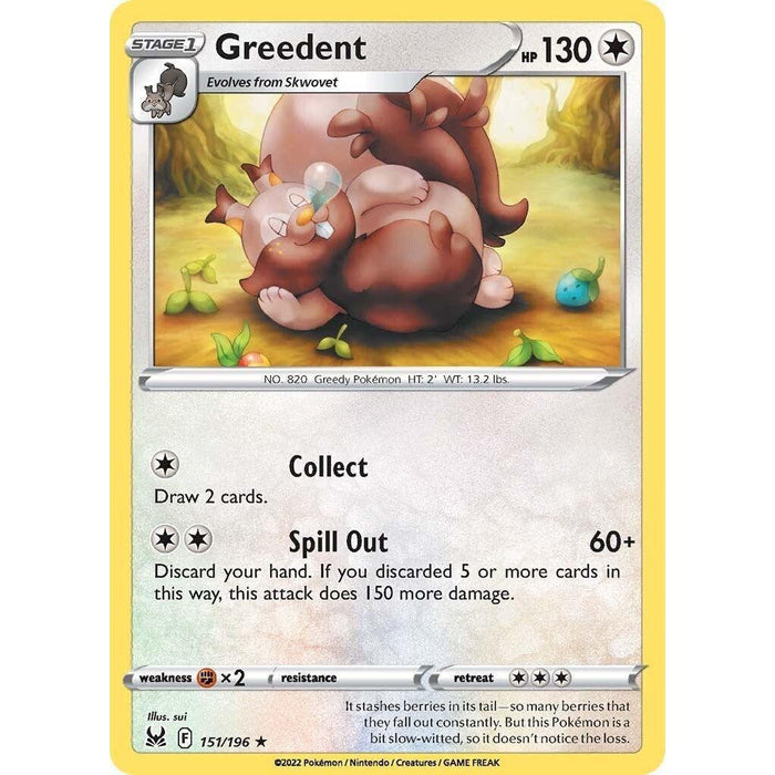 Greedent [SWSH11 - 151/196]