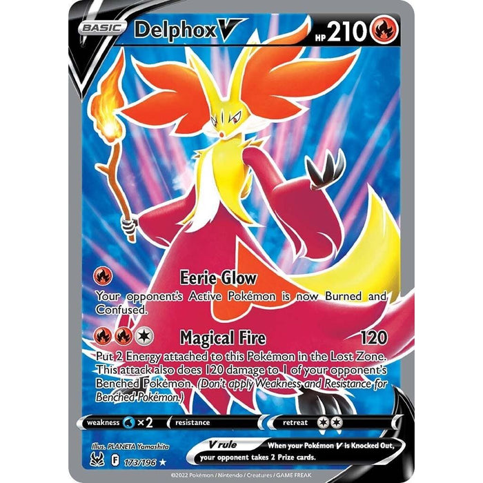 Delphox V (Full Art) [SWSH11 - 173/196]