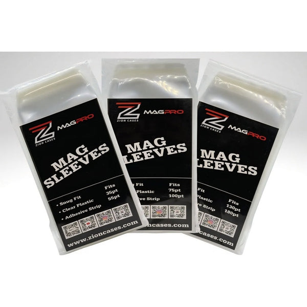 Zion Cases MagPro Mag Sleeves - 35-55pt (100 pack)