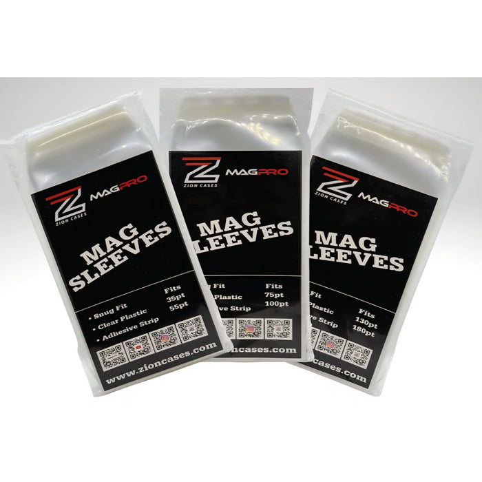 Zion Cases MagPro Mag Sleeves - 35-55pt (100 pack)