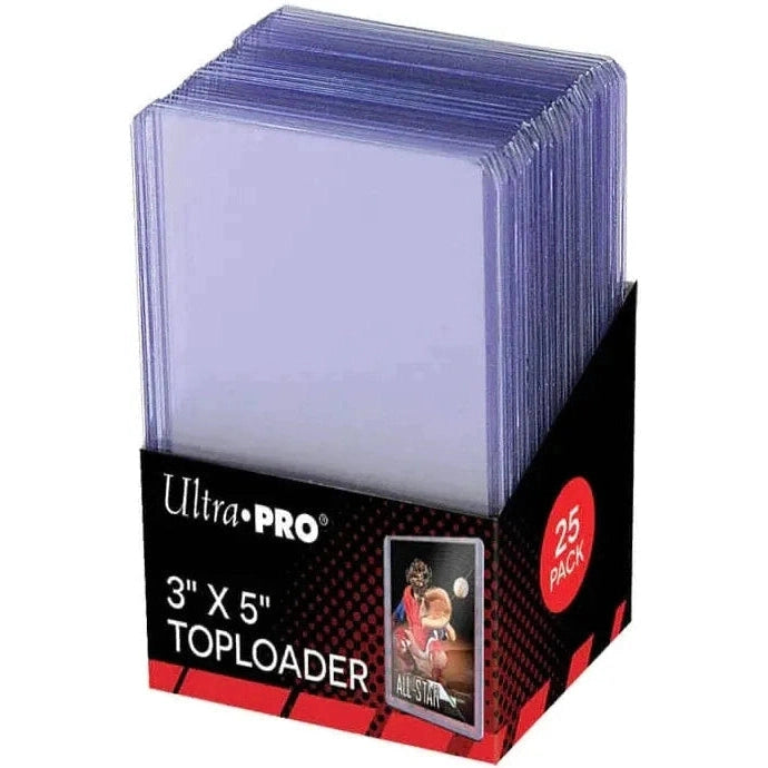 Ultra Pro 35pt 3"x5" Tall Toploader 25 Pack