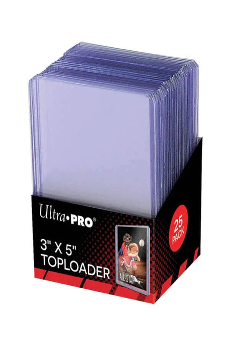 Ultra Pro 35pt 3"x5" Tall Toploader 25 Pack