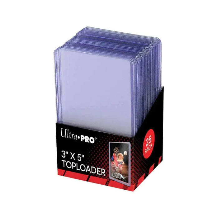 Ultra Pro 35pt 3"x5" Tall Toploader 25 Pack
