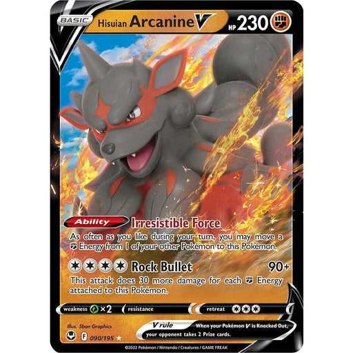 Hisuian Arcanine V [SWSH12 - 090/195]