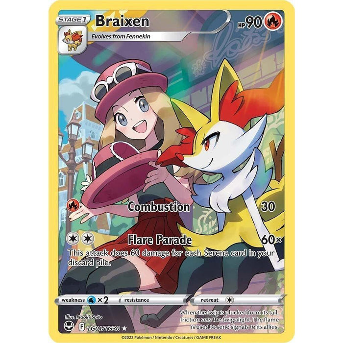 Braixen [SWSH12: TG - TG01/TG30]
