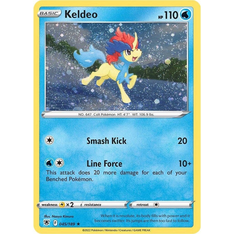 Keldeo - 045/189 (Cosmos Holo)