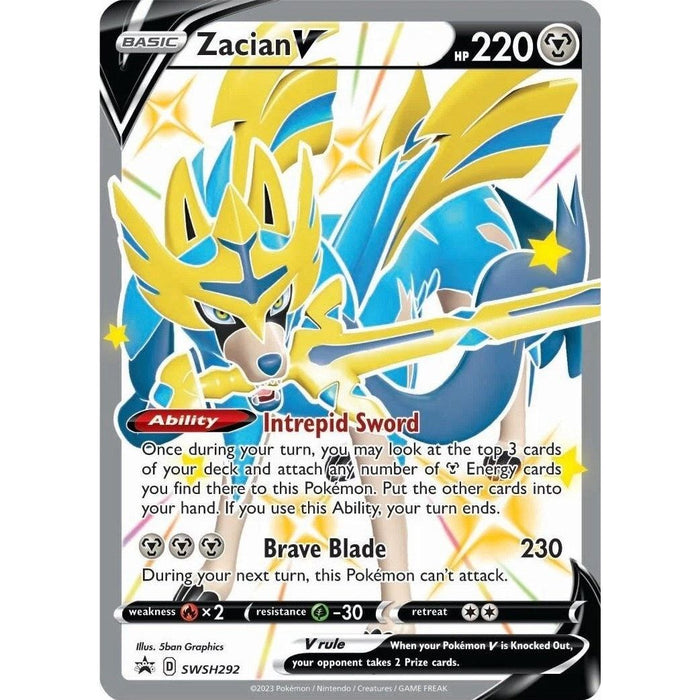 Zacian V (Shiny) - SWSH292 [SWSD - SWSH292]