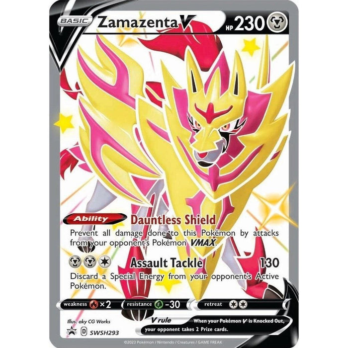 Zamazenta V (Shiny) - SWSH293 [SWSD - SWSH293]