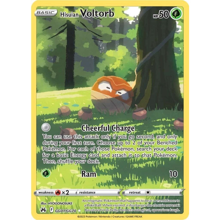 Hisuian Voltorb [CRZ:GG - GG01/GG70]