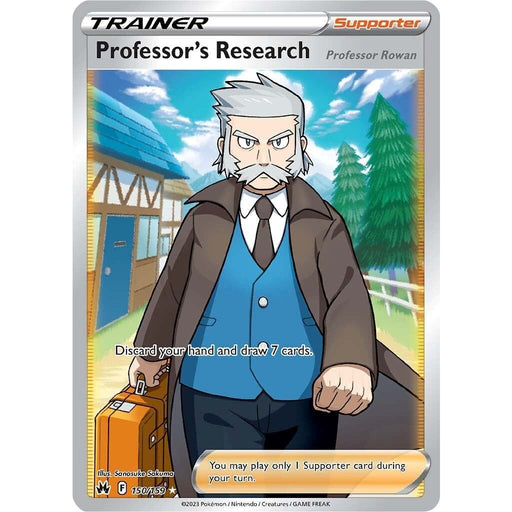 Professor's Research (Full Art) [CRZ - 150/159]