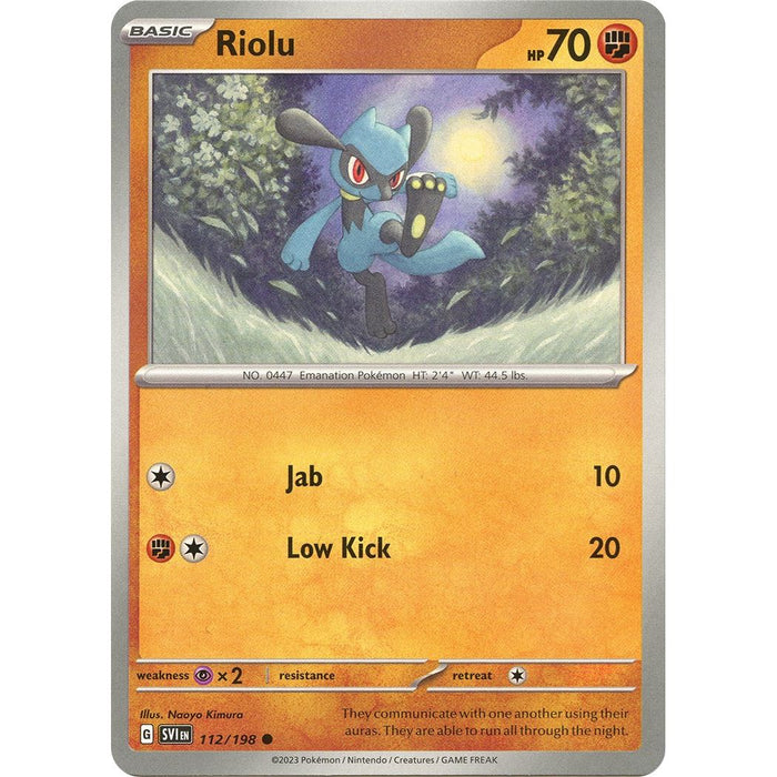 Riolu - 112/198 [SVI - 112/198]