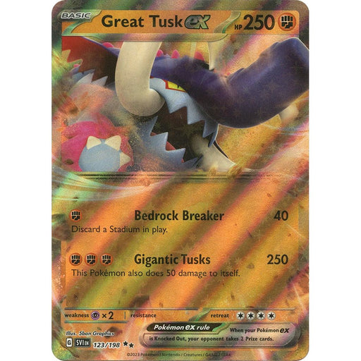 Great Tusk ex - 123/198