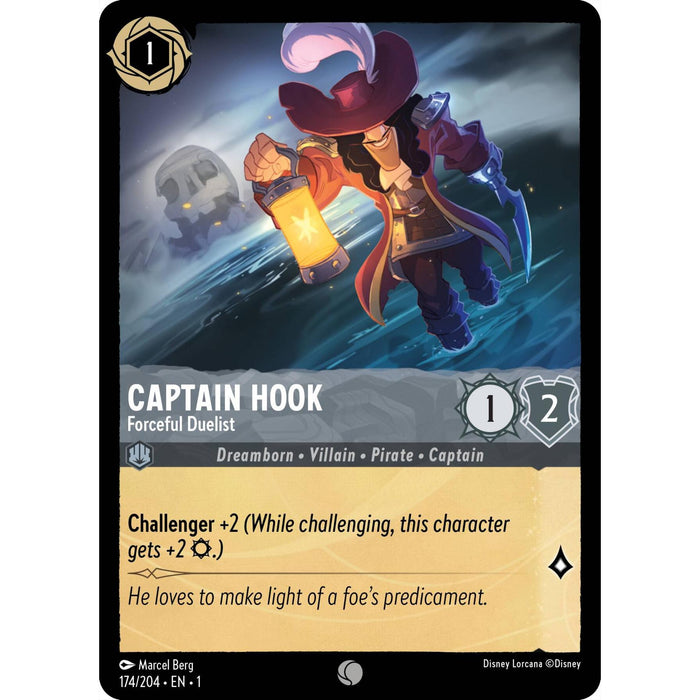 Captain Hook - Forceful Duelist [1 - 174/204]