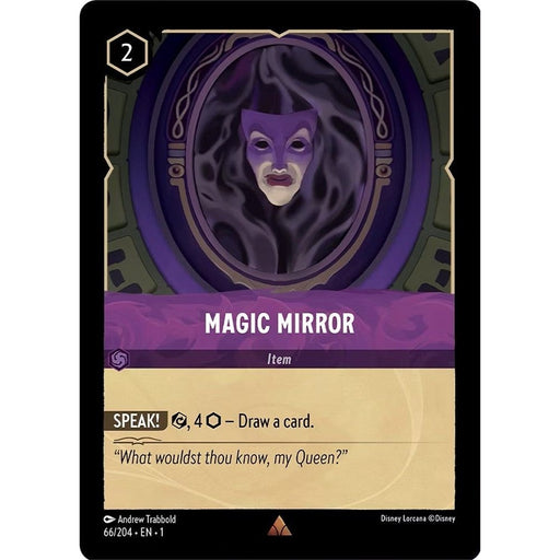 Magic Mirror - 66/204 Rare Disney Lorcana card from The First Chapter, Near Mint Normal