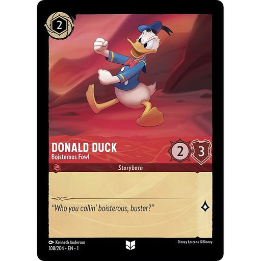 Donald Duck - Boisterous Fowl