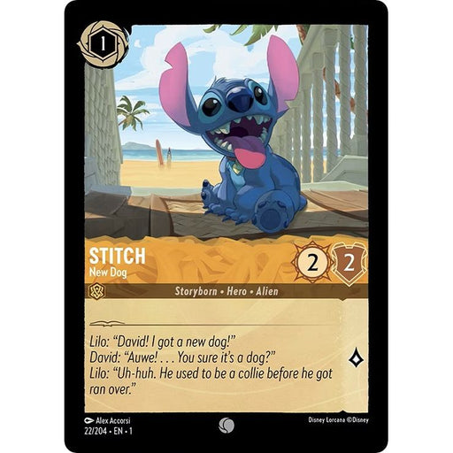 Stitch - New Dog