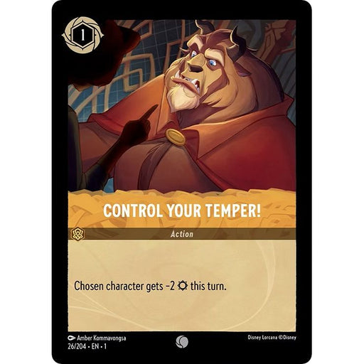 Control Your Temper!