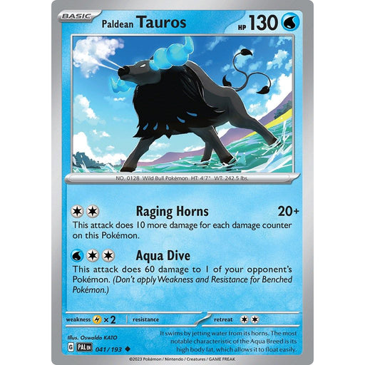 Paldean Tauros - 041/193