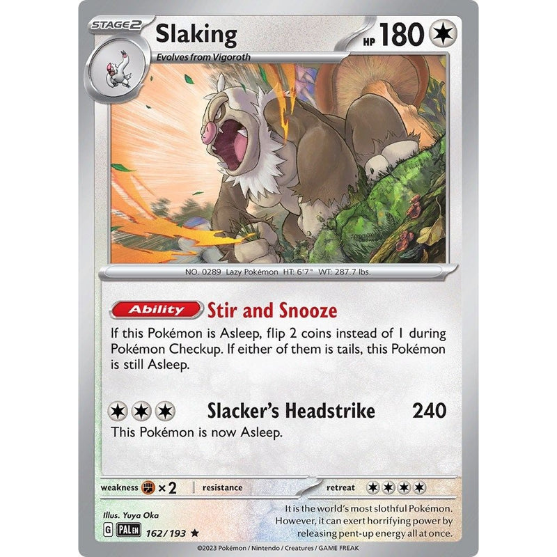 Slaking
