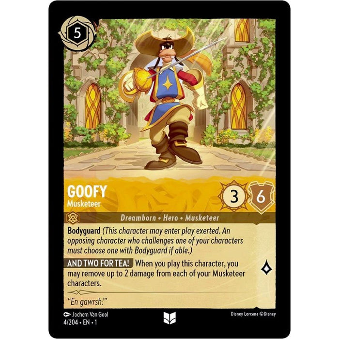 Goofy - Musketeer [1 - 4/204]