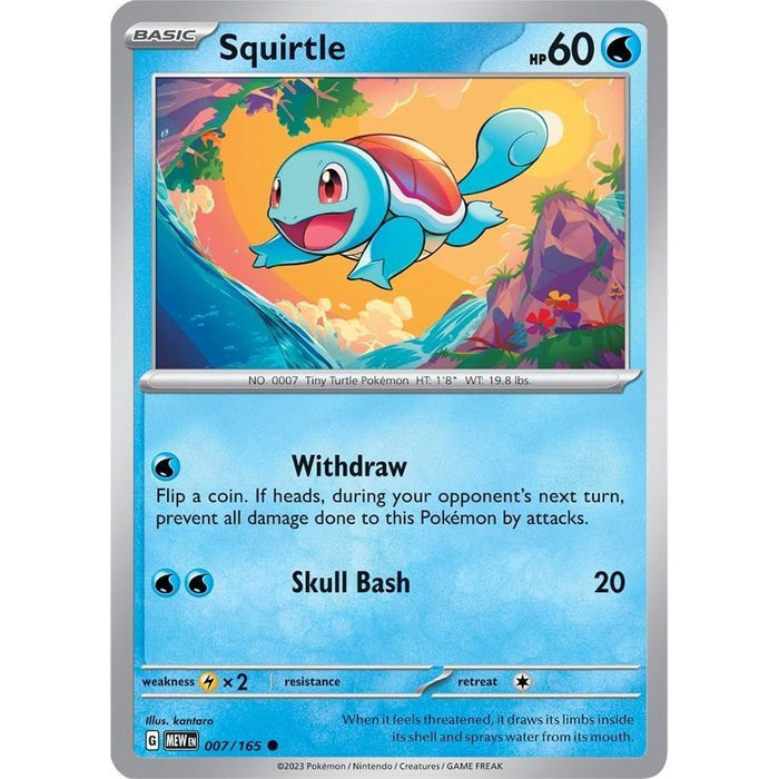 Squirtle - 007/165 [MEW - 007/165]
