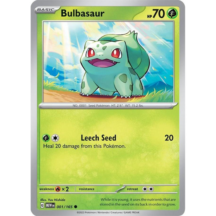 Bulbasaur - 001/165 [MEW - 001/165]
