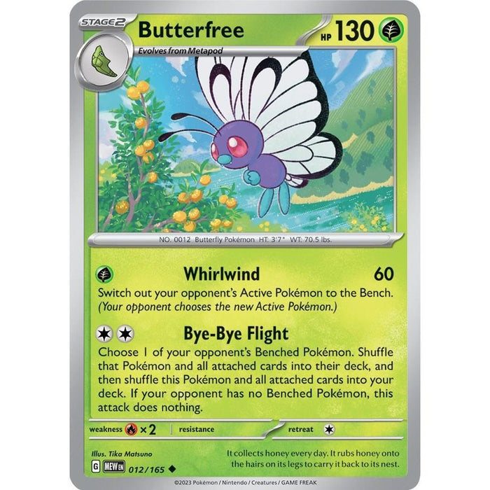 Butterfree [MEW - 012/165]