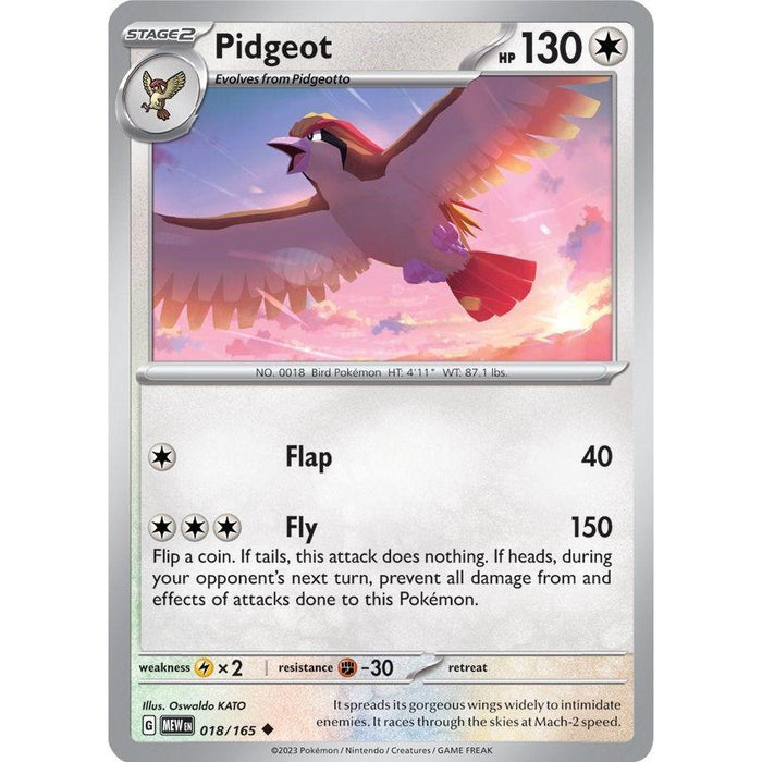 Pidgeot [MEW - 018/165]