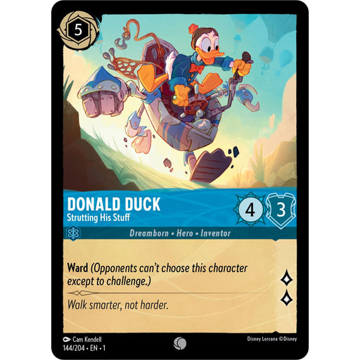 Donald Duck - Strutting His Stuff