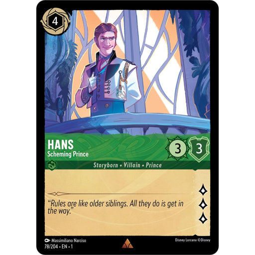 Hans - Scheming Prince