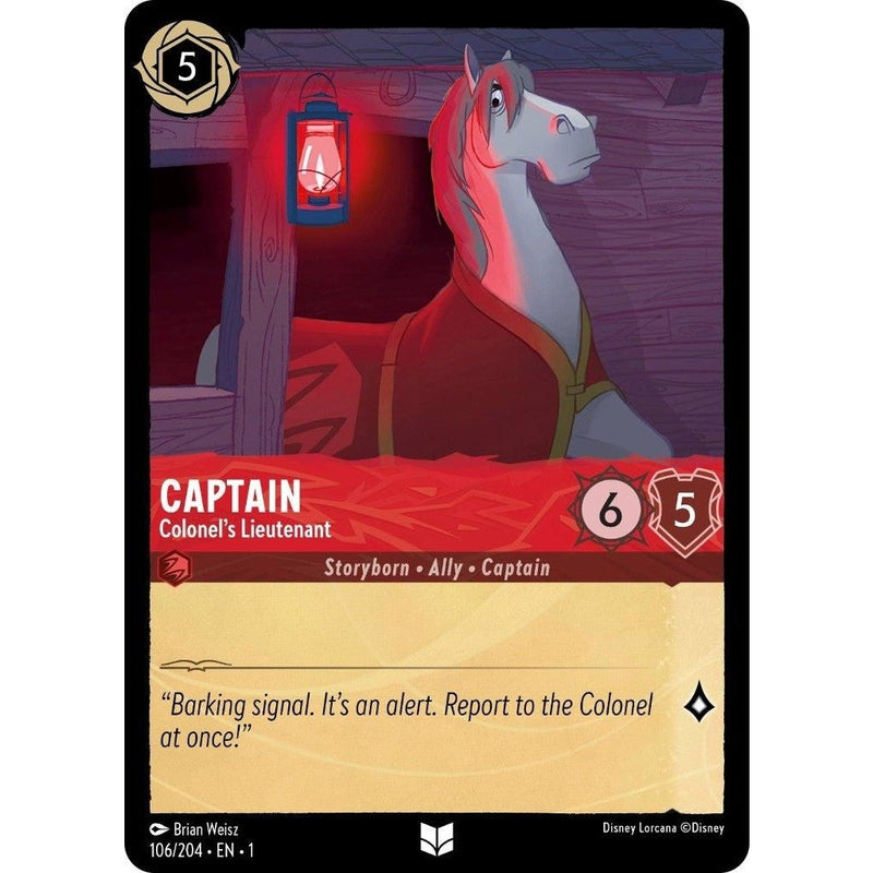 Captain - Colonel's Lieutenant