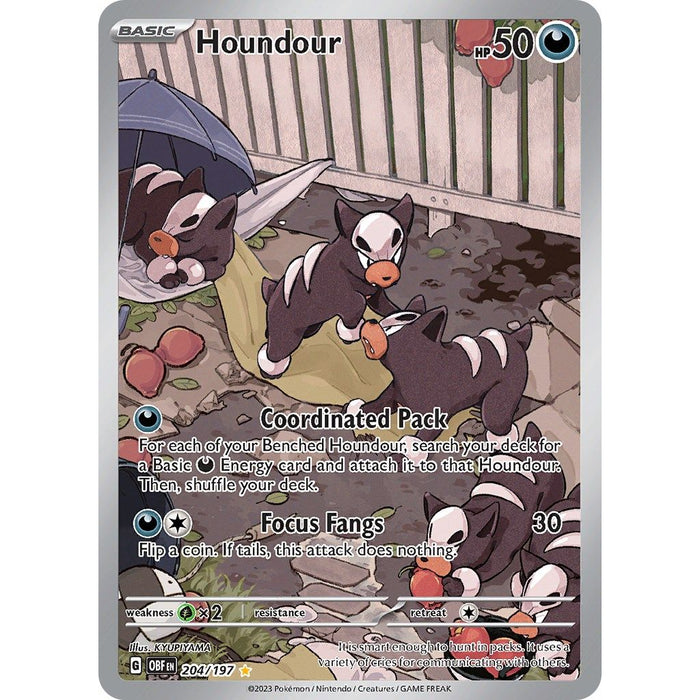 Houndour - 204/197 [OBF - 204/197]