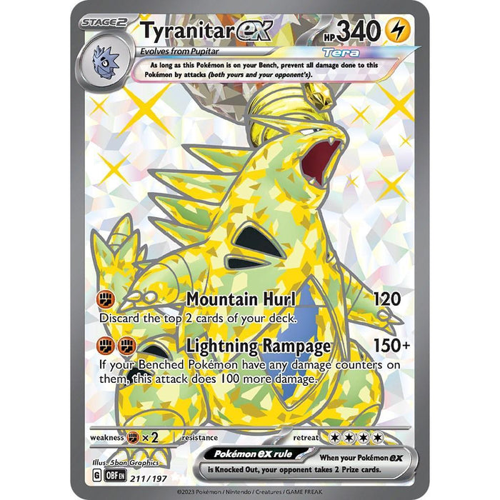 Tyranitar ex - 211/197 [OBF - 211/197]