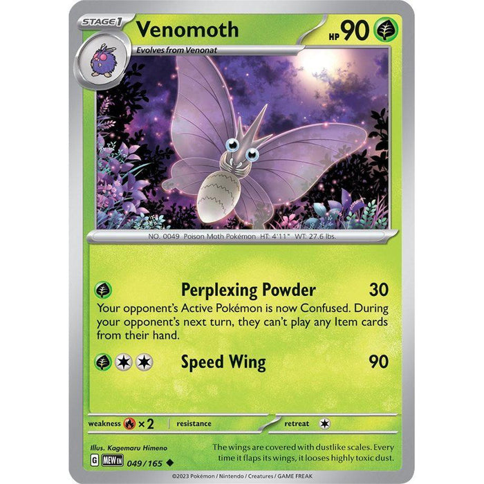 Venomoth [MEW - 049/165]