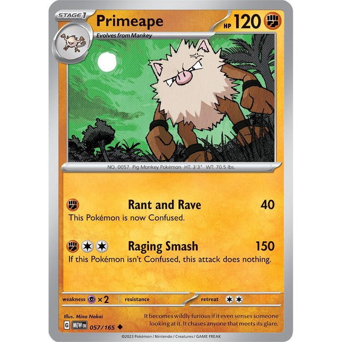 Primeape [MEW - 057/165]