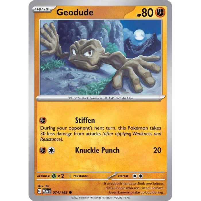 Geodude [MEW - 074/165]