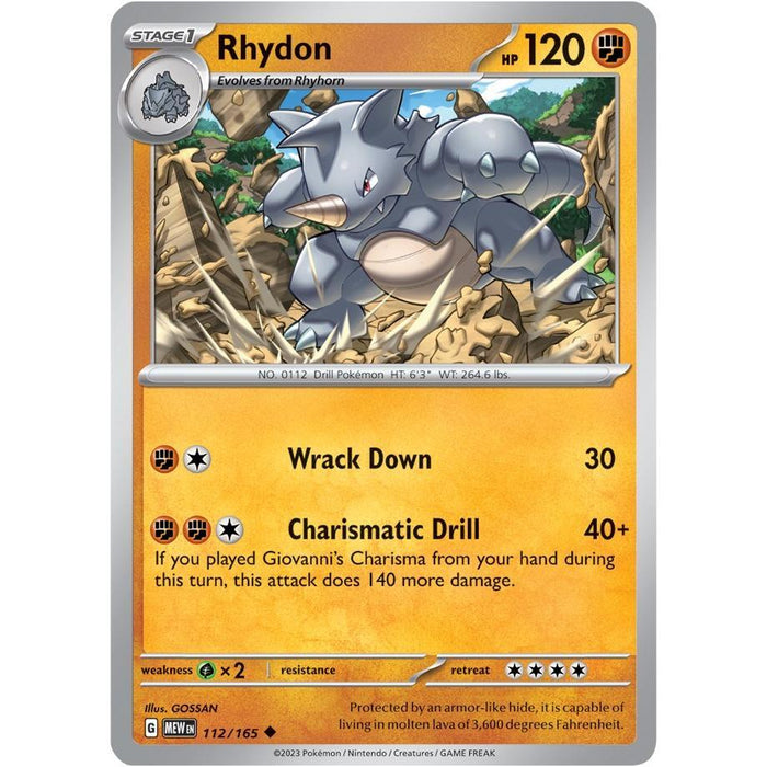 Rhydon [MEW - 112/165]