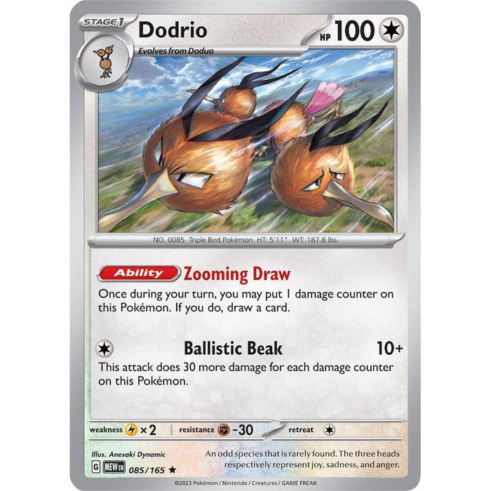Dodrio [MEW - 085/165]