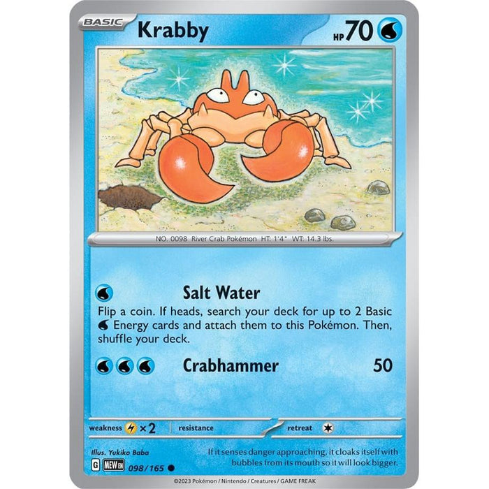 Krabby [MEW - 098/165]