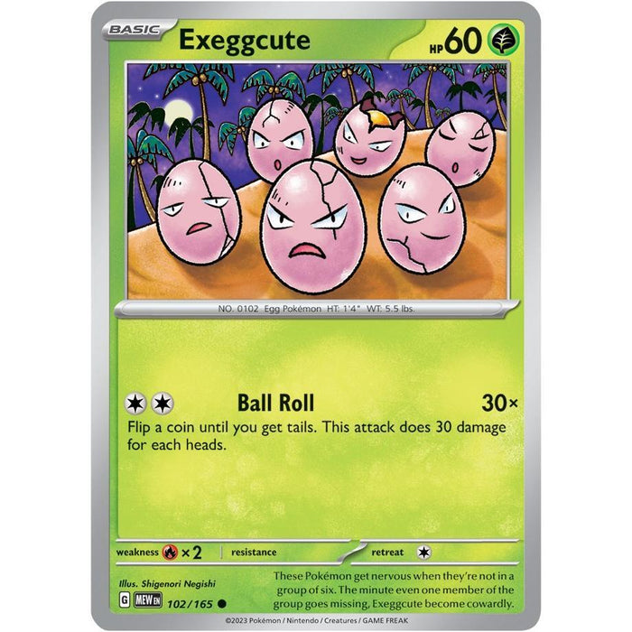Exeggcute [MEW - 102/165]