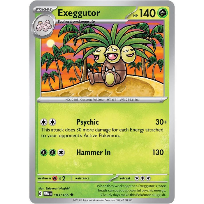 Exeggutor [MEW - 103/165]
