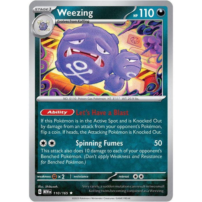 Weezing [MEW - 110/165]