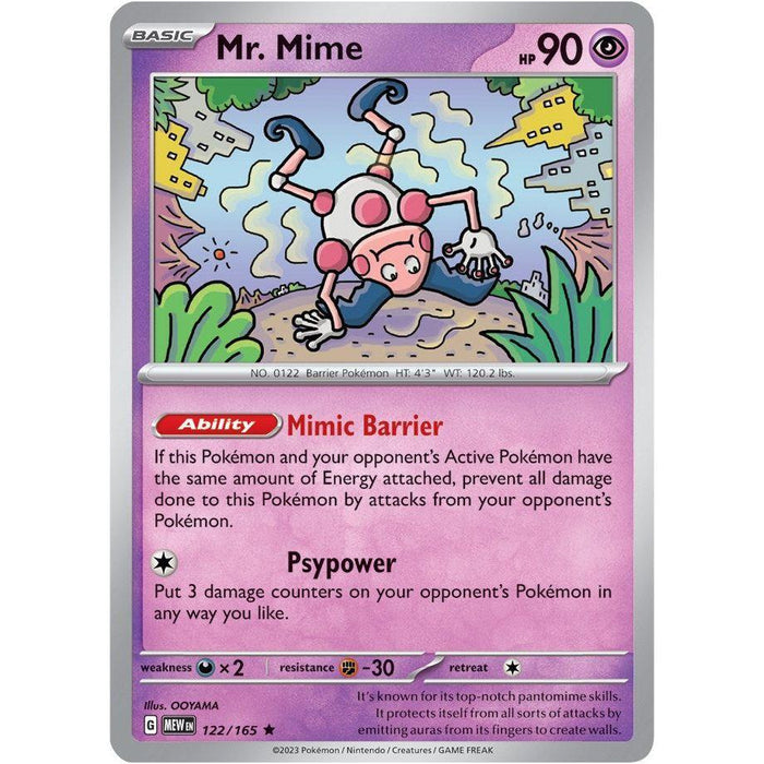 Mr. Mime - 122/165 [MEW - 122/165]