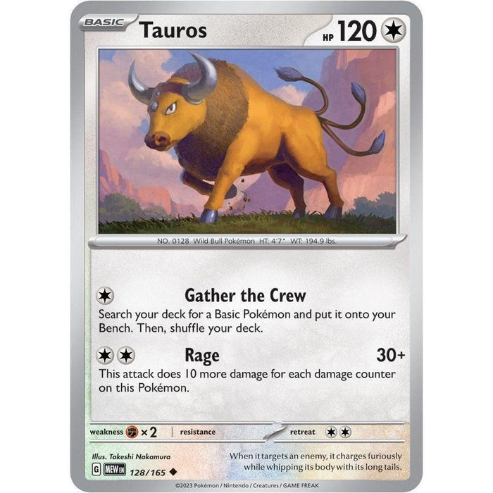 Tauros [MEW - 128/165]