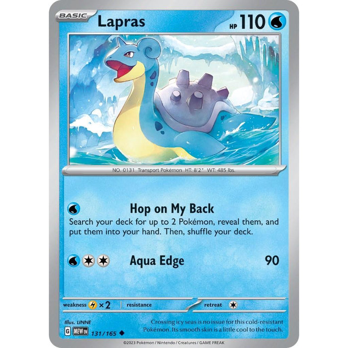 Lapras [MEW - 131/165]