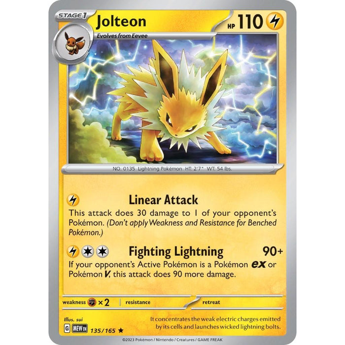Jolteon [MEW - 135/165]