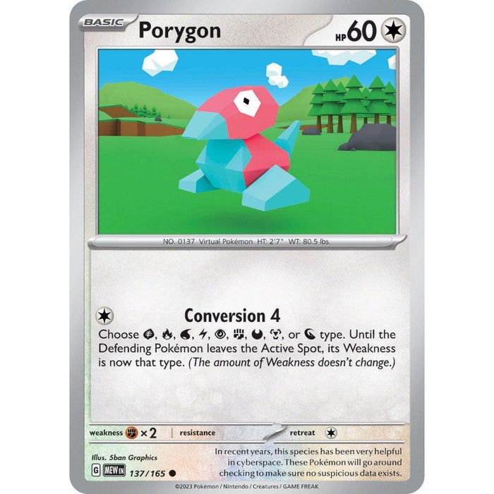 Porygon [MEW - 137/165]